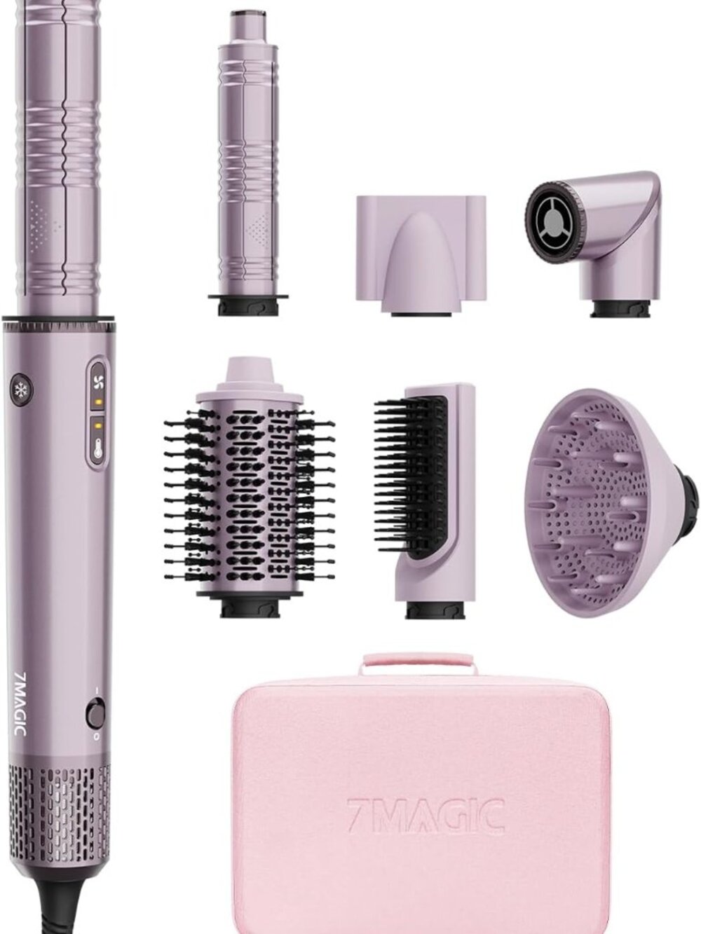 New 7MAGIC 7 in 1 Hair Styler & Hair Dryer Brush